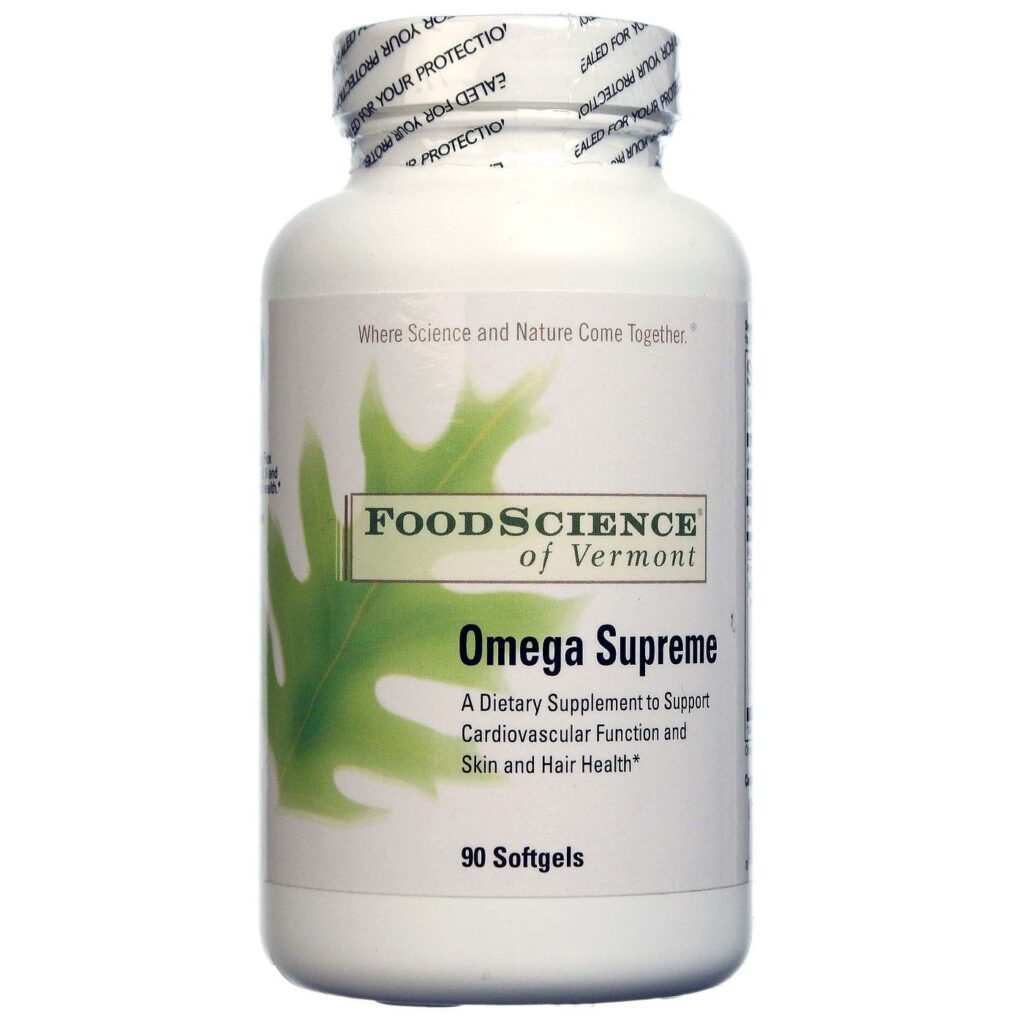 Omega Suprema 90 Cápsulas Food Science of Vermont: Saúde e Bem-Estar