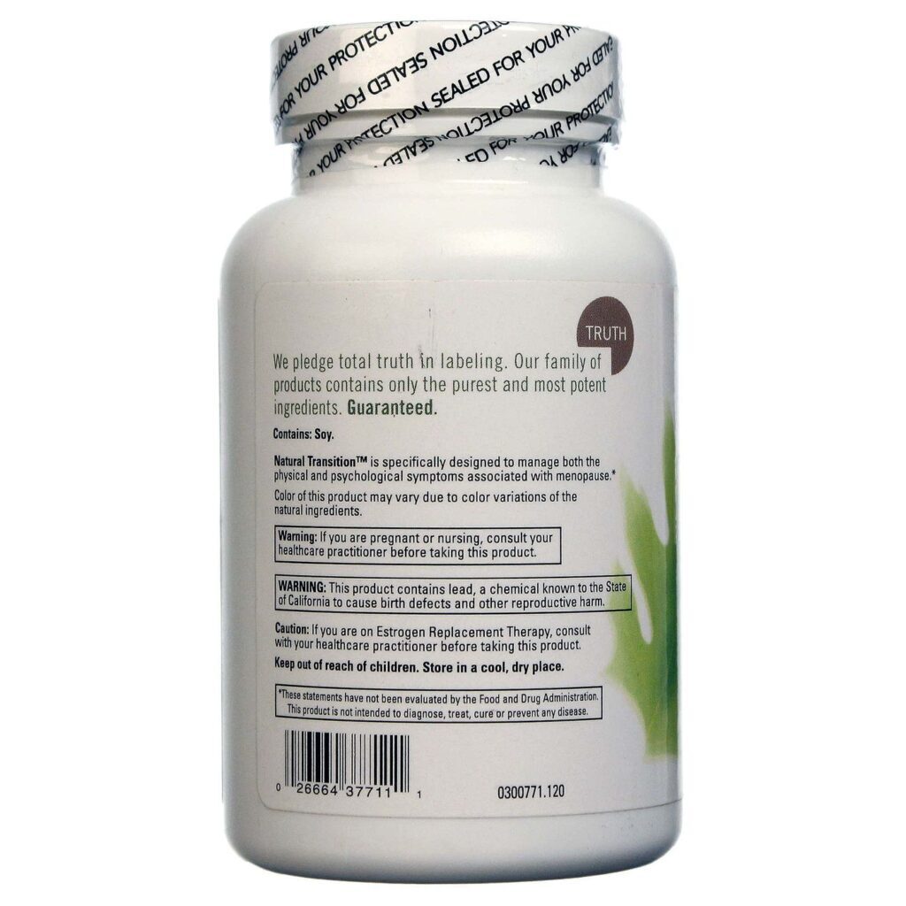 Food Science of Vermont Transição Natural 120 Cápsulas - Saúde e Bem-Estar - Imagem 3