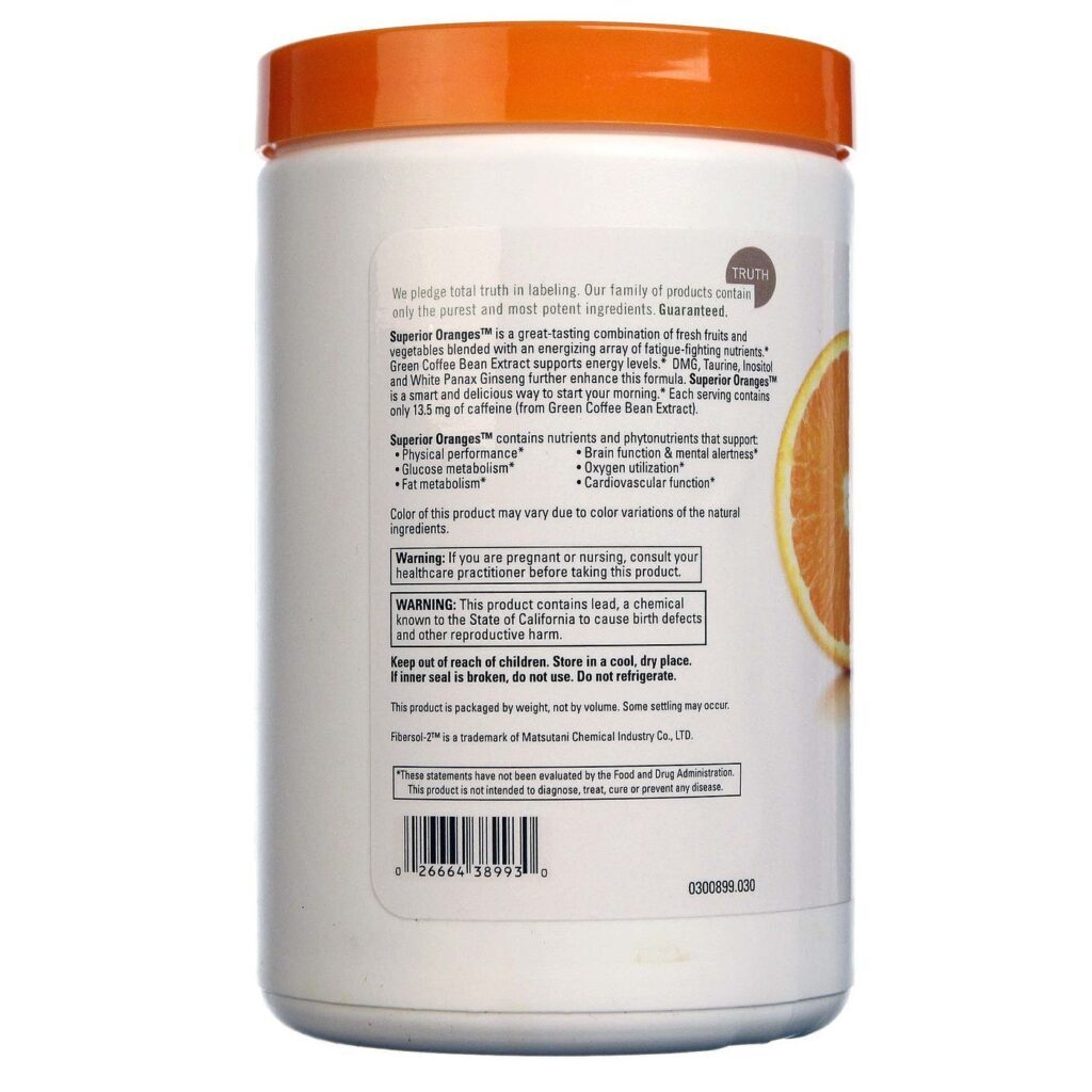 Food Science of Vermont Laranjas Superiores 299g: Energia e Bem-Estar para o seu Dia - Imagem 3