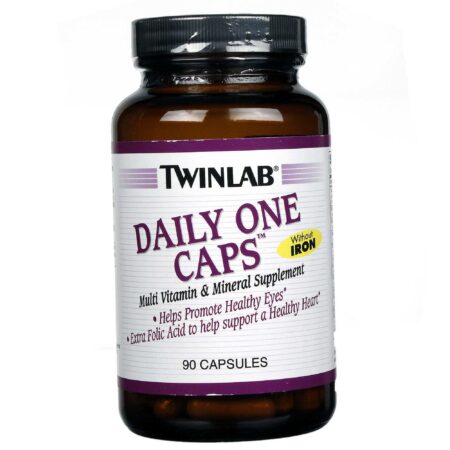 Twinlab, Daily One Caps™ - Sem ferro - 90 Cápsulas