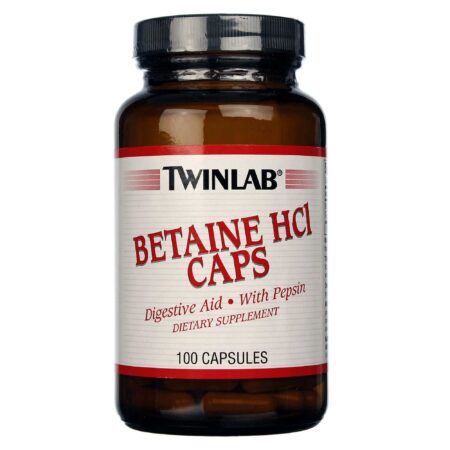 Twinlab Betaína HCL 100 Cápsulas