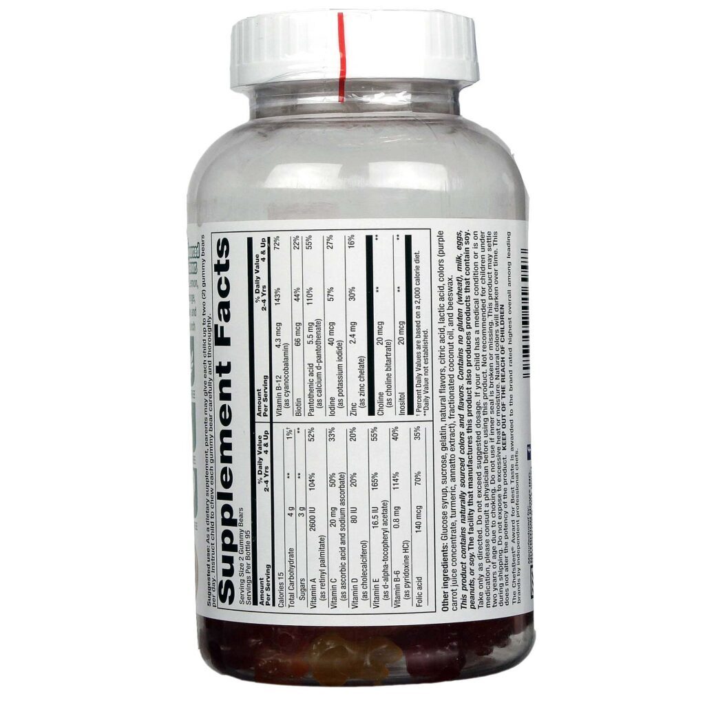 Nutrition Now Rhino Vitaminas em Gomas - 190 Gomas Mastigáveis para Energia e Bem-Estar - Imagem 2