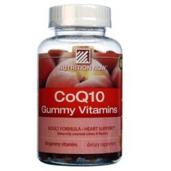 Nutrition Now CoQ10 Gomas de Pêssego - 60 Gomas para Energia e Bem-Estar