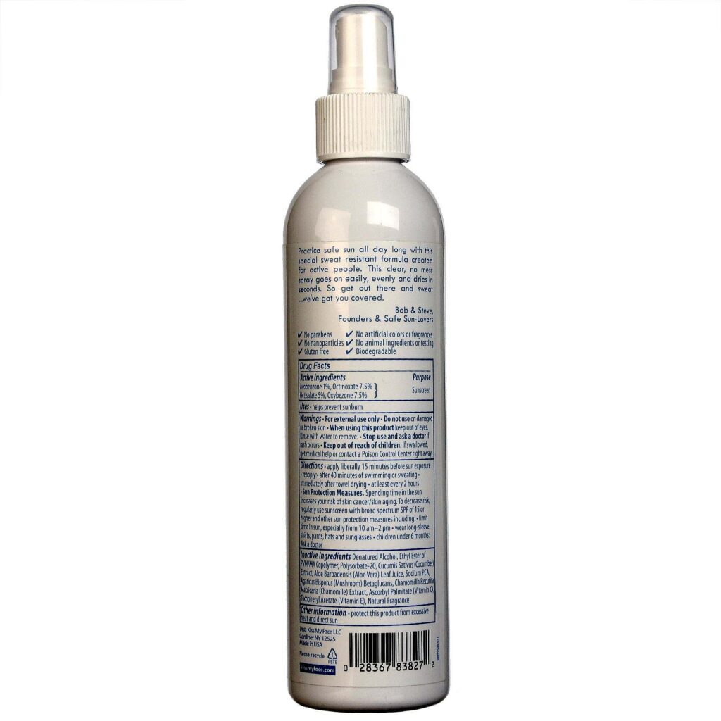 Kiss My Face Protetor Solar Sports Spray FPS 50 - 236 ml - Imagem 2