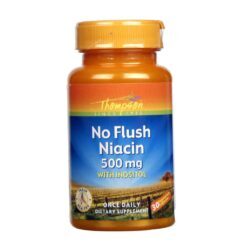 Vitamina B3 Niacina Thompson Flush Free 500mg 30 Cápsulas Vegetarianas - Saúde Otimizada