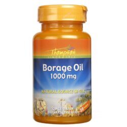 Thompson Óleo de Borragem 1000mg 30 Cápsulas: Saúde e Bem-Estar Essencial