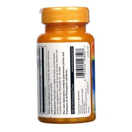 Geléia Real Thompson 2000mg - Energia e Bem-Estar com 60 Cápsulas - Imagem 3