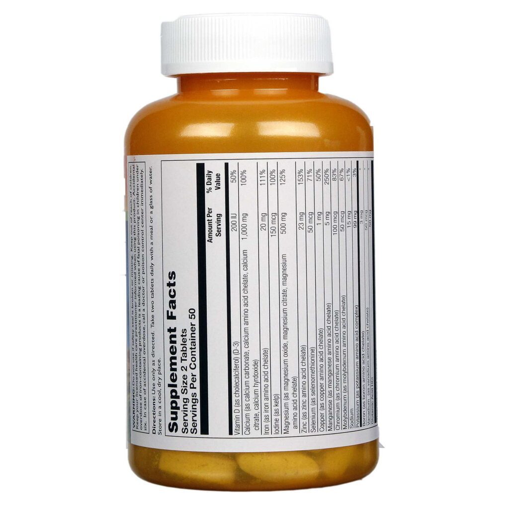 Thompson Complexo Mineral 100 Tabletes: Sua Dose Essencial de Saúde e Bem-Estar - Imagem 2