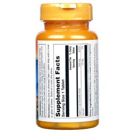 Thompson, Vitamina C 500 mg - 60 Tabletes - Image 2