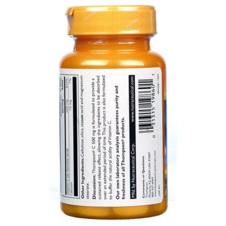 Vitamina C Thompson 500 mg - 60 Tabletes: Imunidade e Bem-Estar Diário - Imagem 3