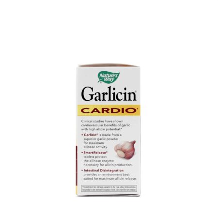 Nature's Way, Garlicin® Saúde Cardiovascular - 90 Tabletes - Image 2