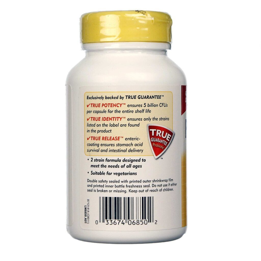 Primadophilus Original Nature's Way - 180 Cápsulas Vegetarianas para Saúde Intestinal - Imagem 3