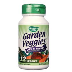Nature's Way Garden Veggies Vida e Energia - Antioxidantes - 60 Cápsulas Vegetarianas