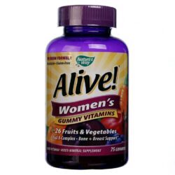 Nature's Way Alive! Multivitamínico Multimineral para Mulheres - 75 Gomas Sabor Frutas Tropicais