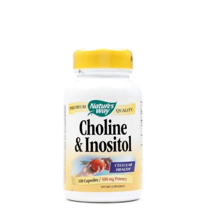 Nature's Way, Colina e Inositol - 500 mg - 100 Cápsulas