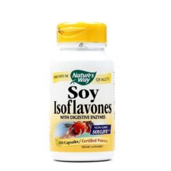 Isoflavonas de Soja Nature's Way - 100 Cápsulas: Suporte Natural para Bem-Estar Feminino