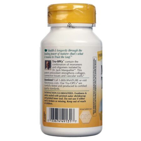 Nature's Way Masquelier Tru-OPCs Antioxidante - 90 Tabletes - Imagem 3