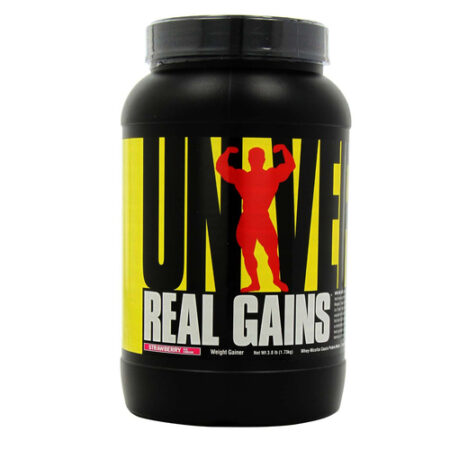 Universal Nutrition, Real Gains™, Morango - 1.72 Kg