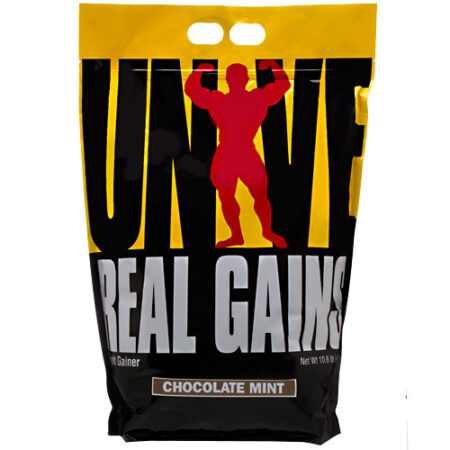 Universal Nutrition Real gains, Chocolate de menta - 10.6 lbs