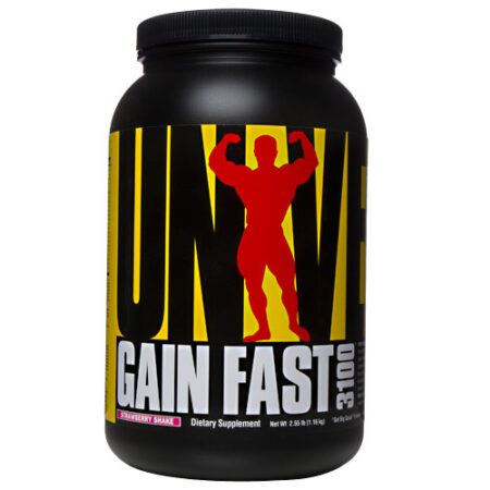 Universal Nutrition, Gain Fast™ 3100, Sabor Morango - 1.16 kg (2.5 lbs)