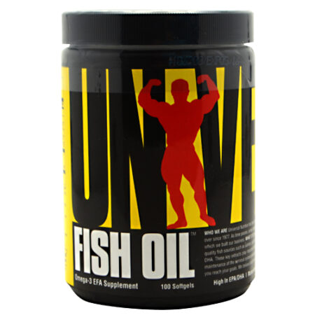 Universal Nutrition Óleo de Peixe - 100 Cápsulas em Gel