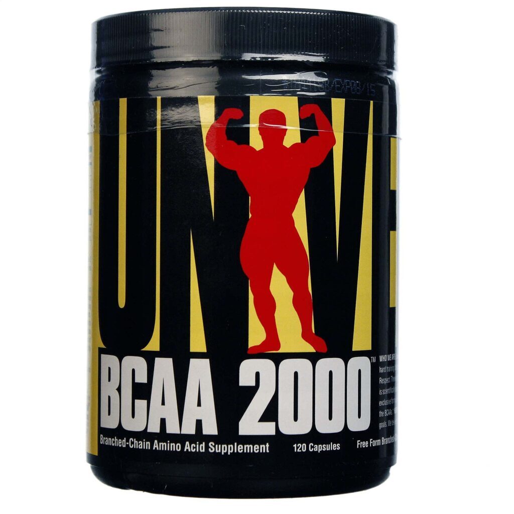 Universal Nutrition BCAA 2000 120 Cápsulas: Energia e Recuperação Muscular