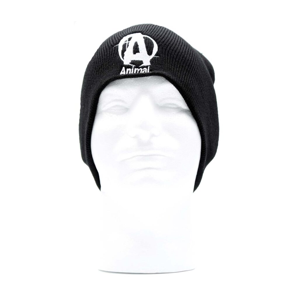 Universal Nutrition Gorro de Lã Animal Preto - 1 Gorro de Inverno Premium
