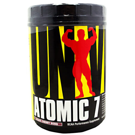 Universal Nutrition Atomic 7, Cereja preta - Bomb - 2.2 lbs