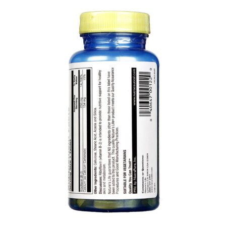 Nature's Life, B-2 - 250 mg - 100 Comprimidos - Image 3