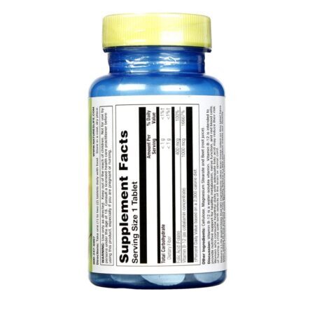 Nature's Life B-12 1000 mcg 50 Tabletes: Energia e Vitalidade para o Seu Dia a Dia - Imagem 2