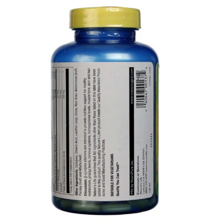 Nature's Life, Complexo B 50 mg - 250 Tabletes - Image 3