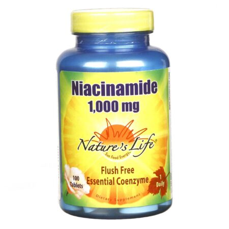 Nature's Life, Niacinamida 1.000 mg - 100 Tabletes