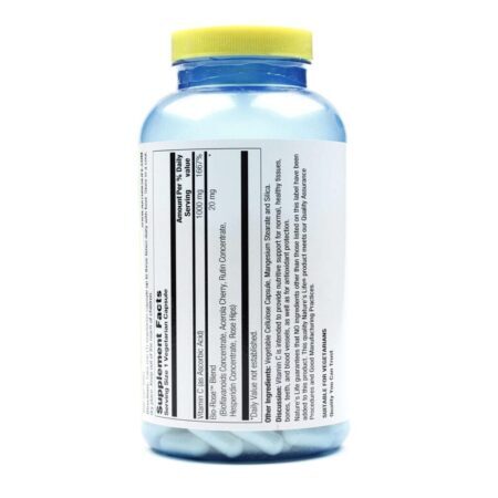 Nature's Life Vitamina C 1000 mg 250 Cápsulas Vegetarianas - Imunidade e Saúde Antioxidante - Imagem 2