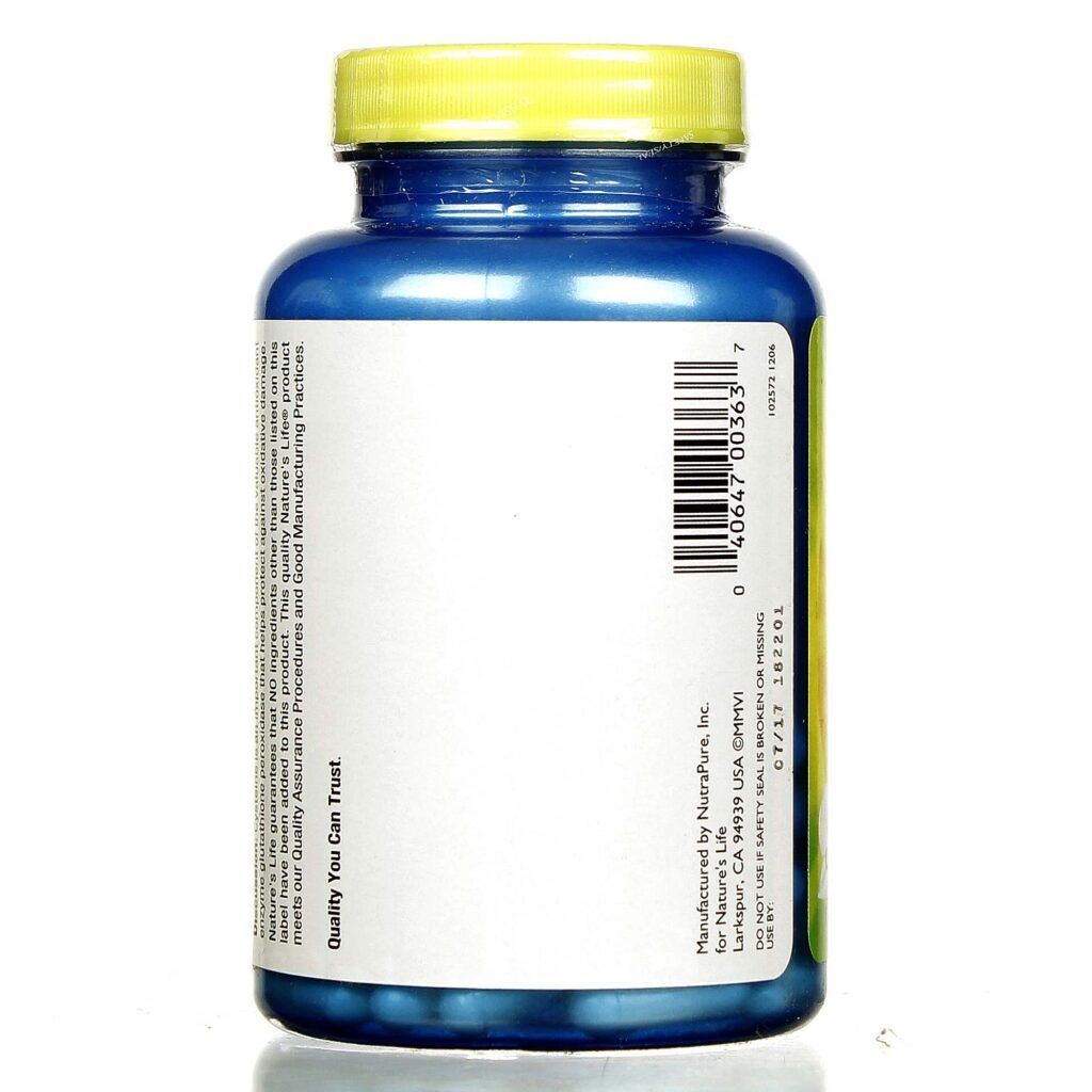 Nature's Life L-Cisteína 500 mg 100 Cápsulas: Energia e Bem-Estar para Você - Imagem 3