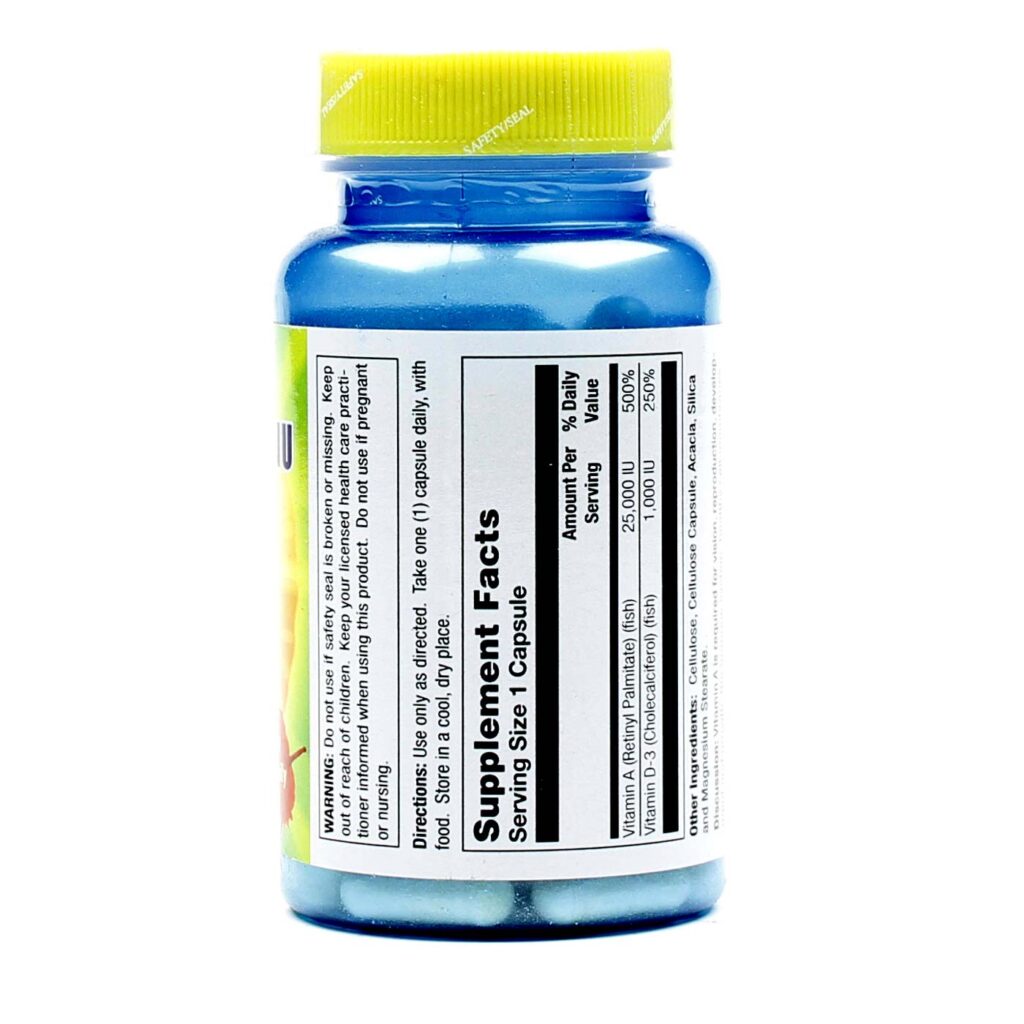 Nature's Life A&D 25.000 UI / 1000 IU: Saúde Imunológica e Óssea no Brasil - Imagem 2