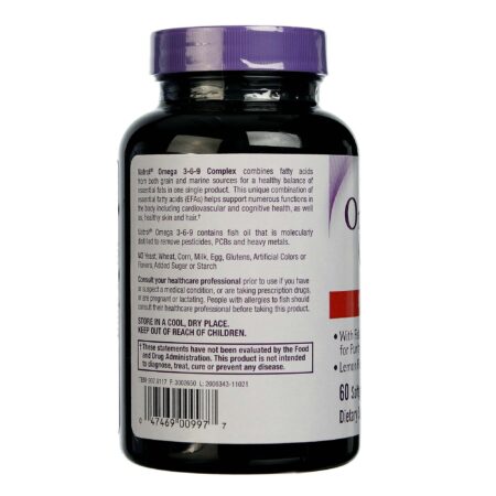 Natrol, Complexo de Omega 3-6-9 - 60 Cápsulas - Image 3