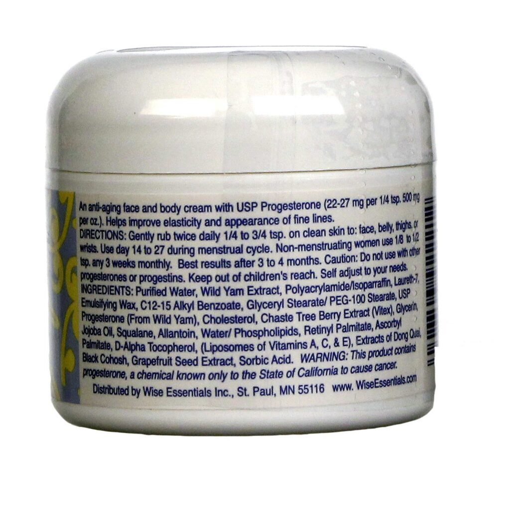 Wise Essentials Progesterona de Inhame Selvagem - 56.7g (2 oz) - Suporte Natural para Mulheres no Brasil - Imagem 2
