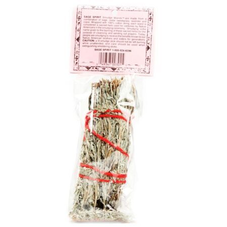 Varinha de Manchas Sage Spirit Cedro Sábio - 10 a 12cm | Limpeza Energética Natural - Imagem 2