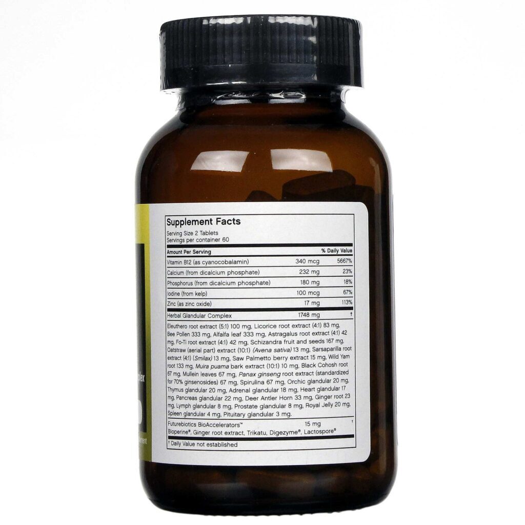 Futurebiotics Male Power Nutrição Masculina 120 Tabletes: Energia e Vitalidade - Imagem 2
