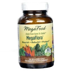 MegaFood Megaflora 30 Cápsulas: Probiótico Avançado para Saúde Intestinal no Brasil