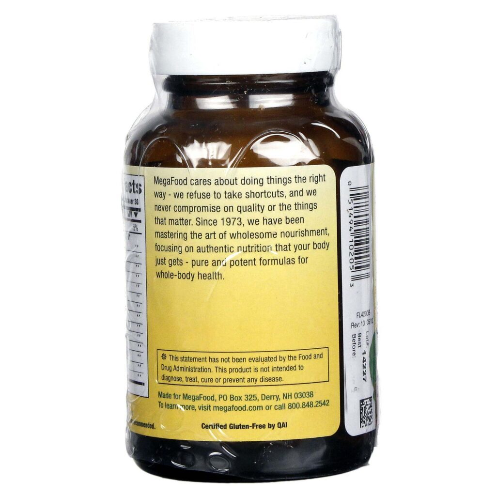 MegaFood Megaflora 30 Cápsulas: Probiótico Avançado para Saúde Intestinal no Brasil - Imagem 3