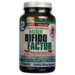 Natren Bifido Fator 90 Cápsulas Vegetarianas: Saúde Intestinal e Microbioma Equilibrado