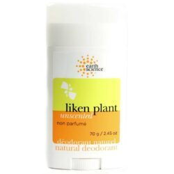 Earth Science Desodorante Natural Liken Sem Perfume 70g - Proteção Suave para Pele Sensível