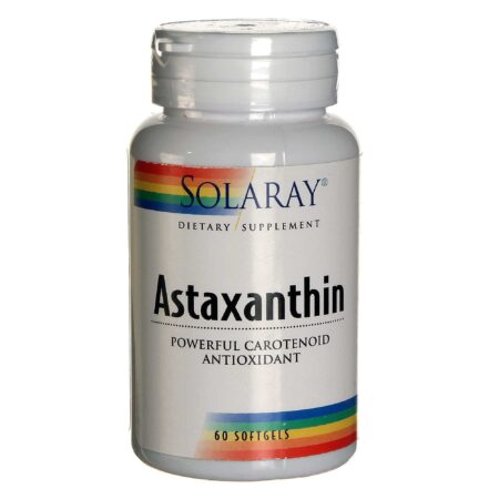 Solaray Astaxantina 1 mg 60 Cápsulas em Gel