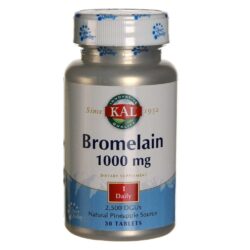 Kal Bromelina 1000 mg - 30 Tabletes: Auxílio Digestivo e Anti-inflamatório Natural