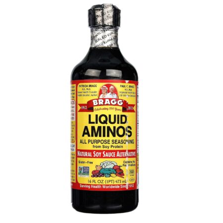 Bragg, Aminos líquidos - Alternativa Natural de Molho de Soja - 473mL