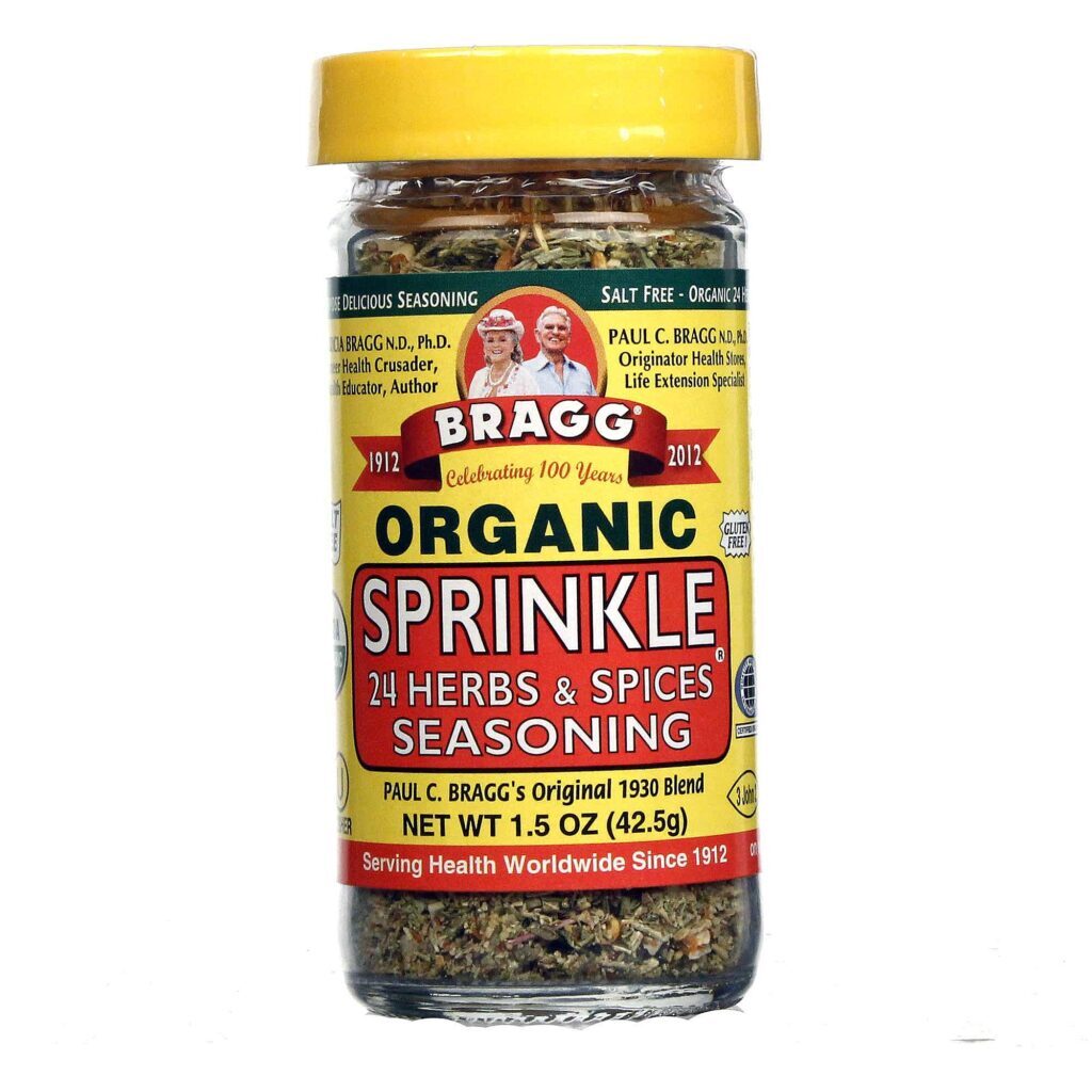 Bragg Tempero Orgânico para Polvilhar - 42,5g: Toque Culinário Saudável