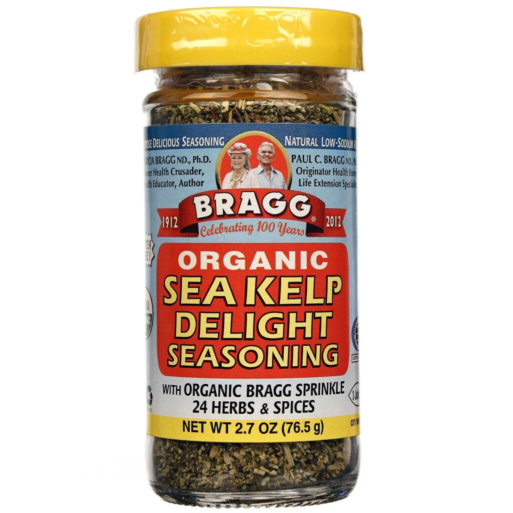 Bragg Tempero de Algas Marinhas Orgânico 76.5 gr - Um Toque Salino Saudável