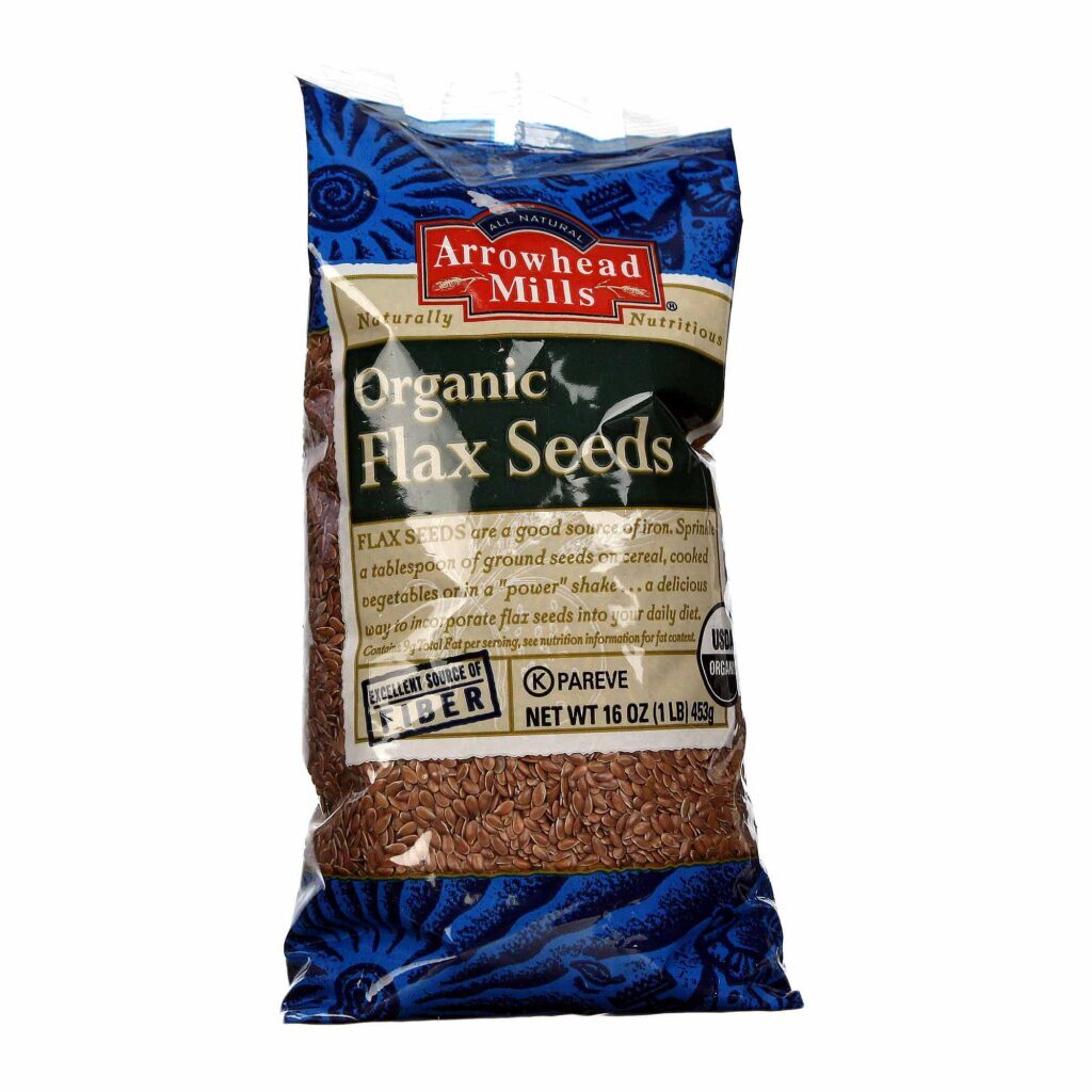 Arrowhead Mills Sementes de Linho 453g - Nutrição e Bem-Estar Natural