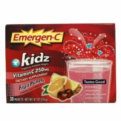 Emergen-C® Kidz Ponche de Frutas 30 Pacotes: Imunidade e Energia para Crianças